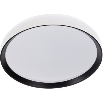 LED Stmievateľné stropné svietidlo LIXAN LED/47W/230V 3000-6500K pr. 38,6 cm biela/čierna + diaľkové ovládanie