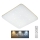 LED Stmievateľné stropné svietidlo MANA LED/36W/230V 2700-6500K 43x43 cm + diaľkové ovládanie