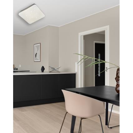 LED Stmievateľné stropné svietidlo MANA LED/36W/230V 2700-6500K 43x43 cm + diaľkové ovládanie