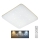 LED Stmievateľné stropné svietidlo MANA LED/60W/230V 2700-6500K 53x53 cm + diaľkové ovládanie