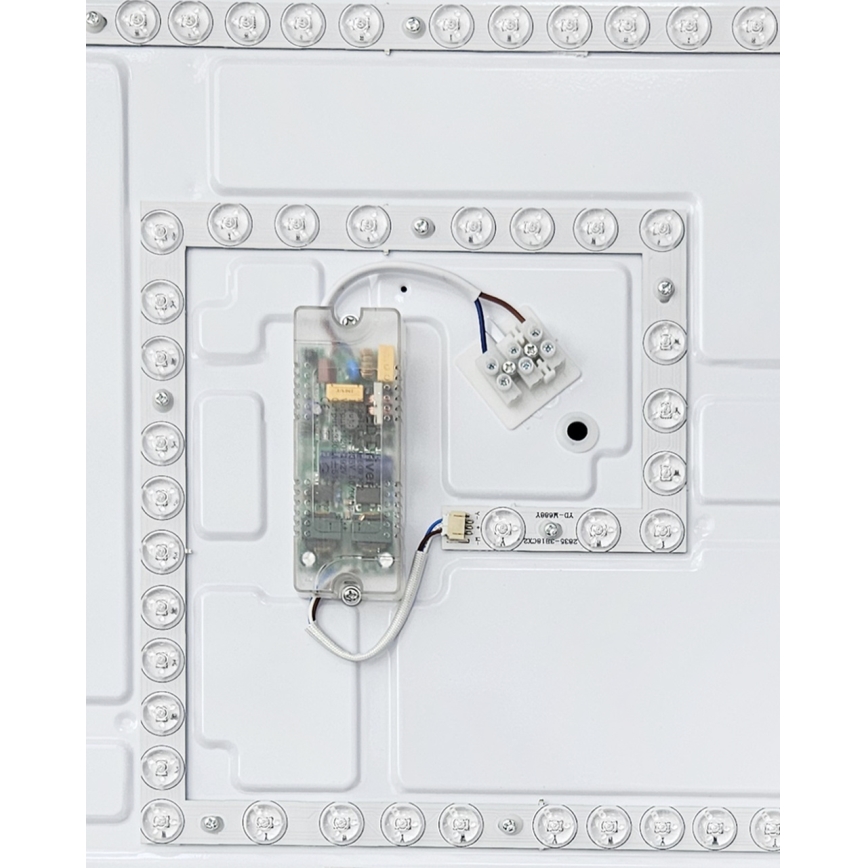 LED Stmievateľné stropné svietidlo MANA LED/60W/230V 2700-6500K 53x53 cm + diaľkové ovládanie