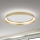LED Stmievateľné stropné svietidlo MANTA LED/38W/230V 2700/3000/4000K pr. 45 cm zlatá