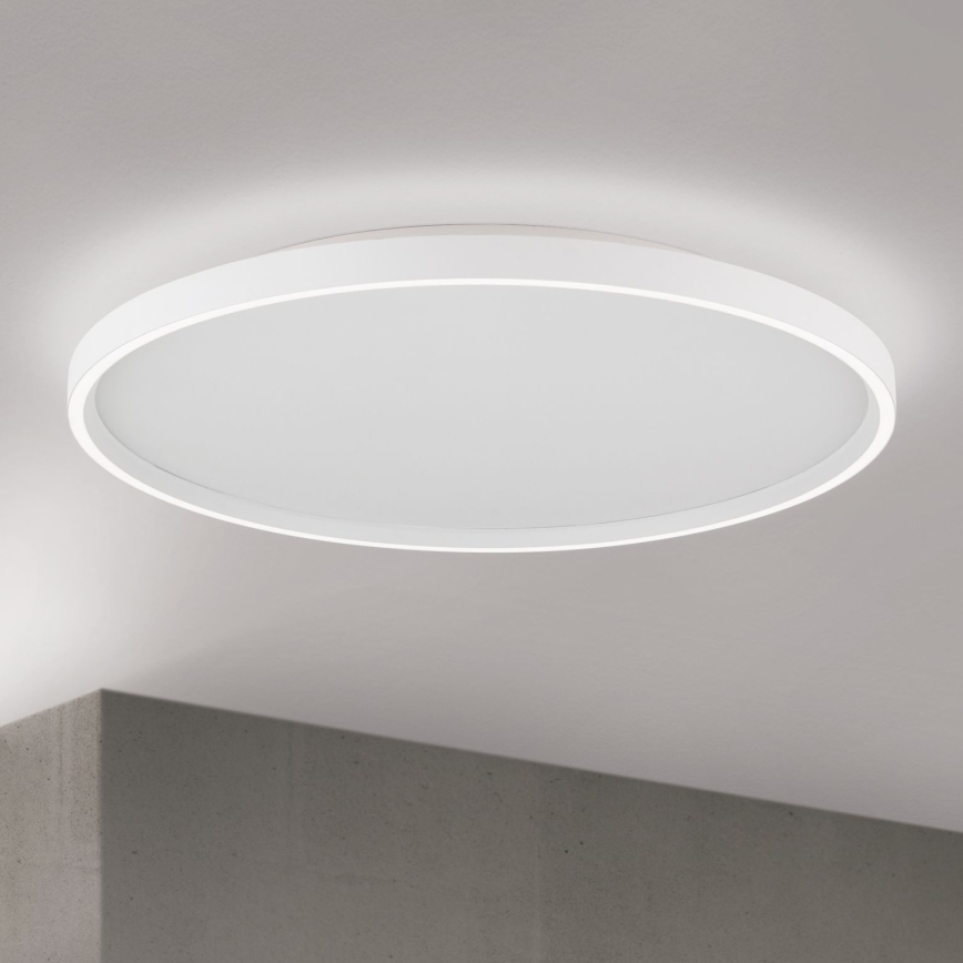 LED Stmievateľné stropné svietidlo MASCA LED/47W/230V 2700/3350/4000K pr. 60 cm biela