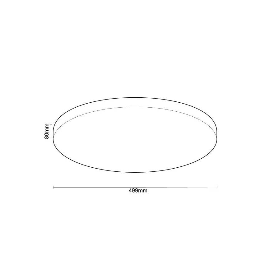 LED Stmievateľné stropné svietidlo OPAL LED/48W/230V 2700-6500K Wi-Fi Tuya biela + diaľkové ovládanie