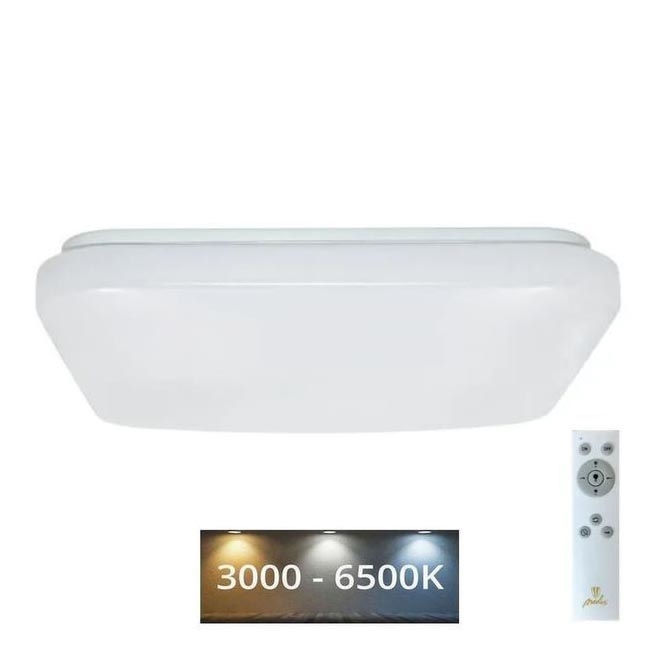 LED Stmievateľné stropné svietidlo OPAL LED/60W/230V 3000-6500K + diaľkové ovládanie