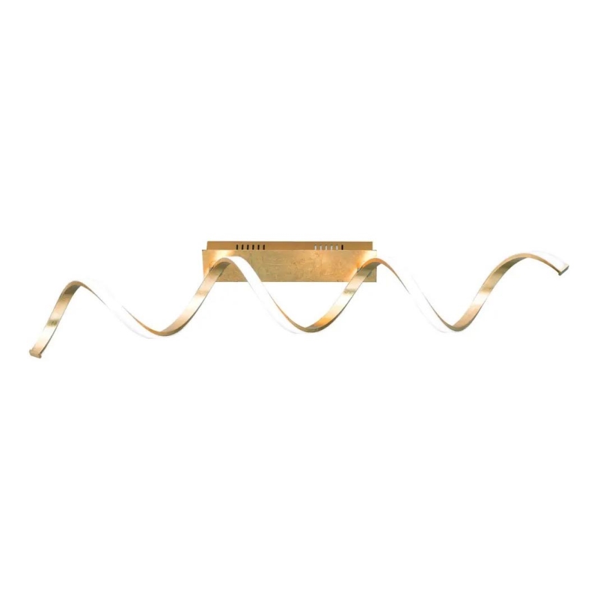 LED Stmievateľné stropné svietidlo RUSSEL LED/32W/230V zlaté