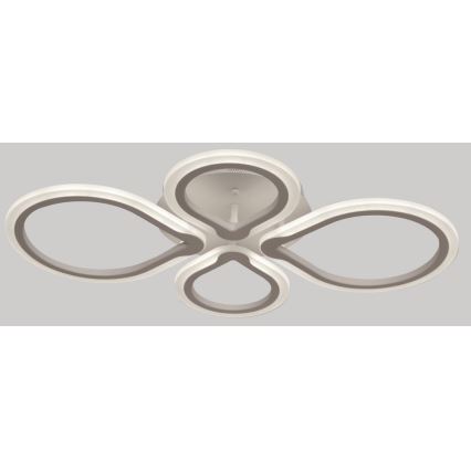 Stmievateľné LED stropné svietidlo TRIESTE LED/52W/230V + diaľkové ovládanie