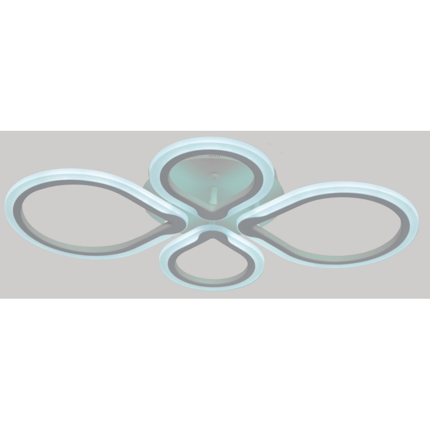 Stmievateľné LED stropné svietidlo TRIESTE LED/52W/230V + diaľkové ovládanie