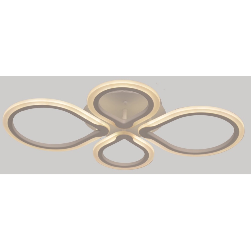 Stmievateľné LED stropné svietidlo TRIESTE LED/52W/230V + diaľkové ovládanie