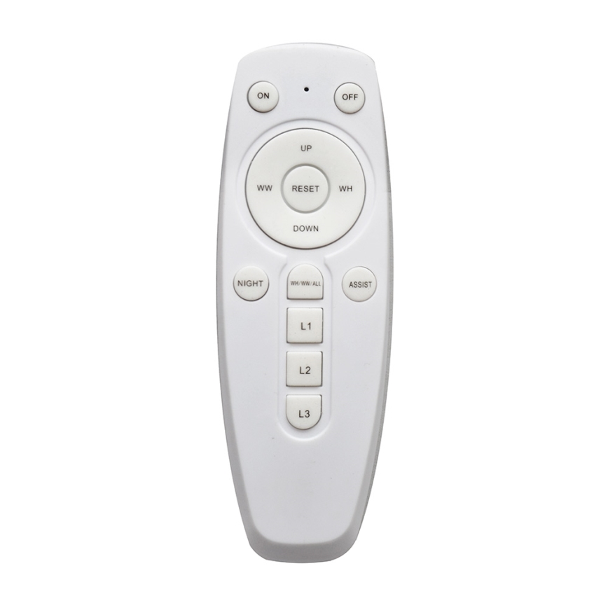 Stmievateľné LED stropné svietidlo TRIESTE LED/52W/230V + diaľkové ovládanie