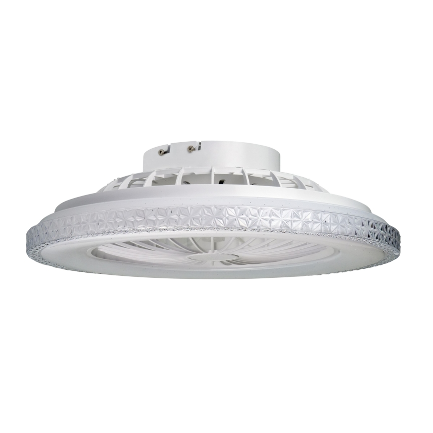 LED stmievateľné stropné svietidlo s ventilátorom EGYPT LED/48W/230V 3000-6500K biele + diaľkové ovládanie