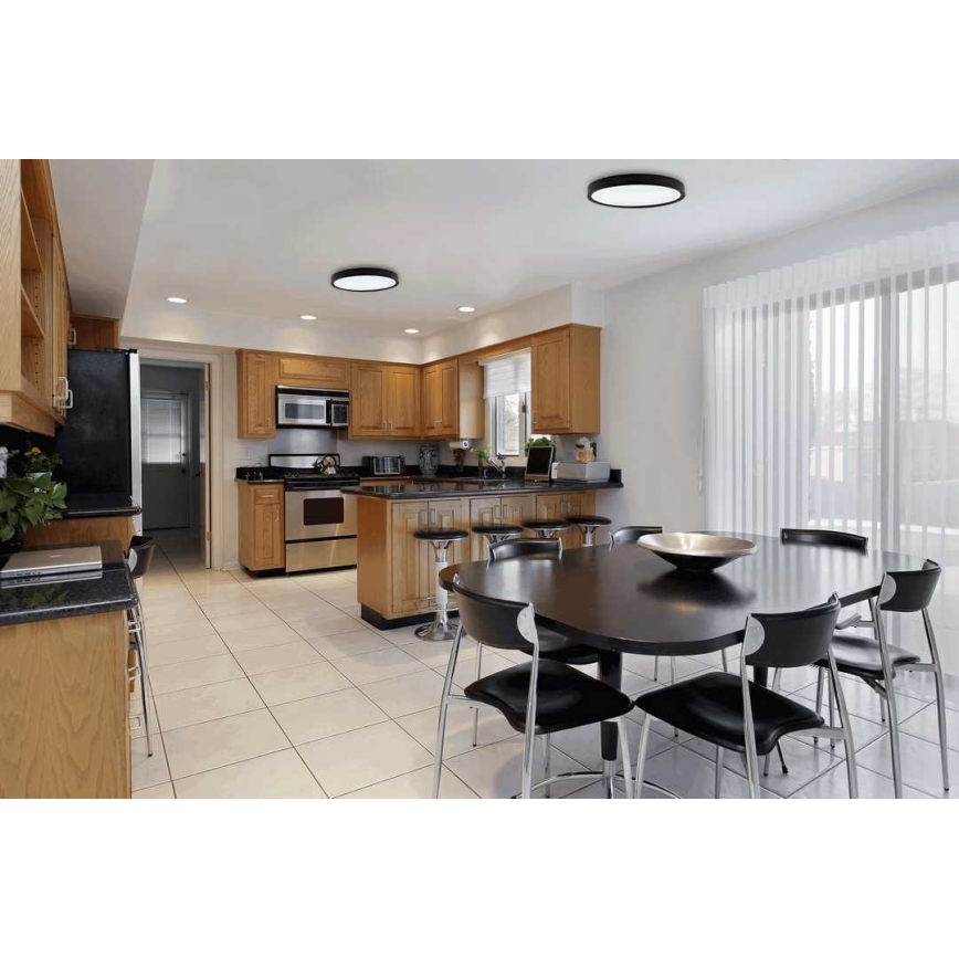 LED Stmievateľné stropné svietidlo SAMER LED/40W/230V 2900-6000K + diaľkové ovládanie