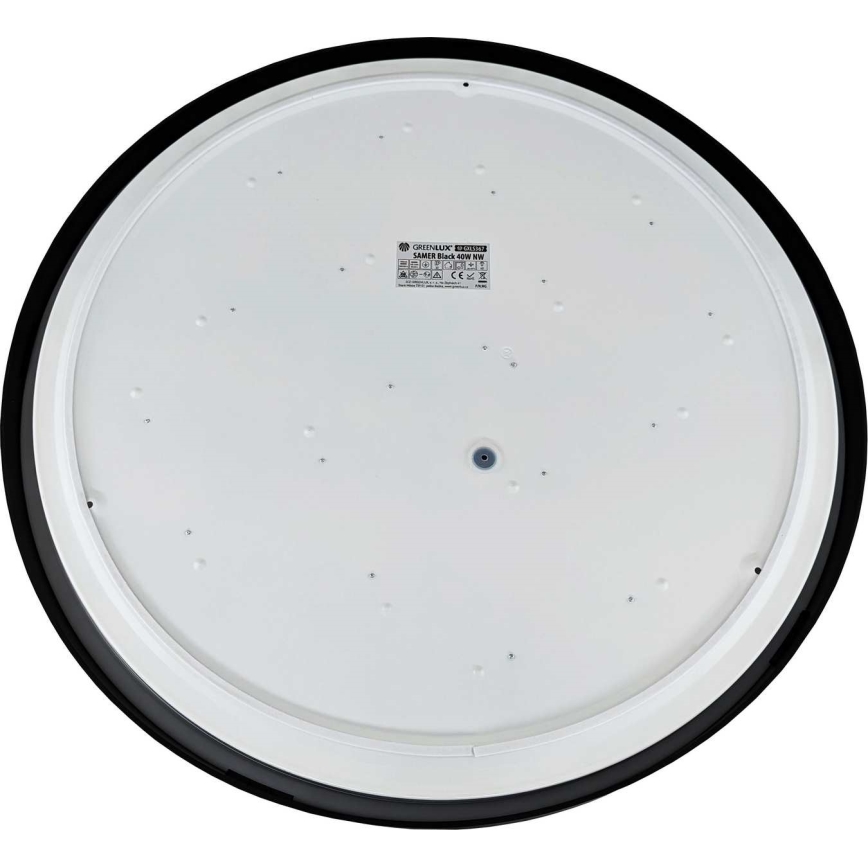 LED Stmievateľné stropné svietidlo SAMER LED/40W/230V 2900-6000K + diaľkové ovládanie