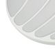 LED Stmievateľné stropné svietidlo SHELL WHITE LED/40W/230V+ diaľkové ovládanie