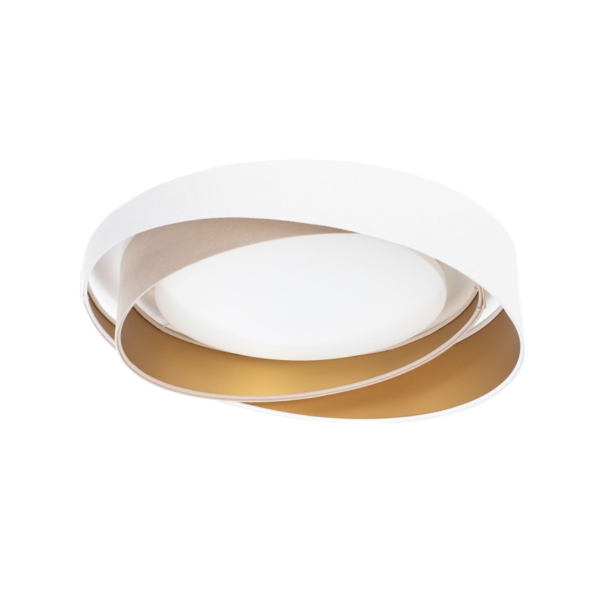 LED stmievateľné stropné svietidlo SMART GALAXY MODERN LED/24W/230V 3000-6500K priem. 55 cm biela/béžová/zlatá + diaľkové ovládanie