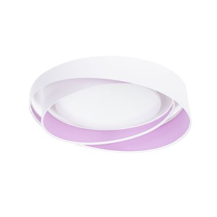 LED stmievateľné stropné svietidlo SMART GALAXY MODERN LED/24W/230V 3000-6500K pr. 55 cm biela/fialová + diaľkové ovládanie