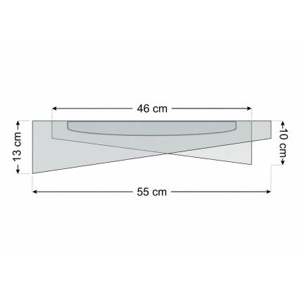 LED stmievateľné stropné svietidlo SMART GALAXY MODERN LED/24W/230V 3000-6500K pr. 55 cm biela/fialová + diaľkové ovládanie