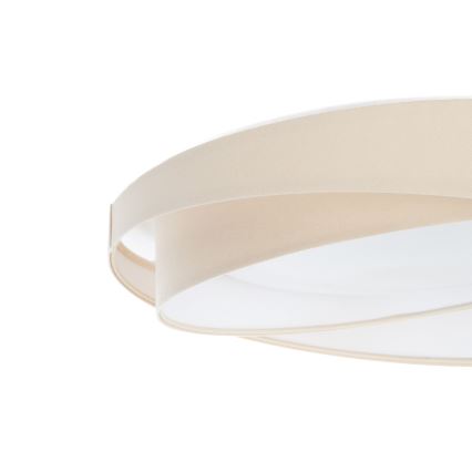 LED stmievateľné stropné svietidlo SMART GALAXY MODERN LED/24W/230V 3000-6500K pr. 55 cm krémová/biela + diaľkové ovládanie