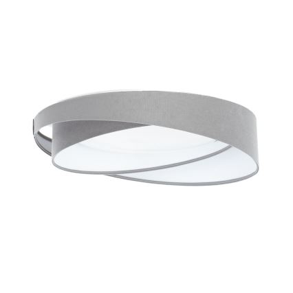 LED stmievateľné stropné svietidlo SMART GALAXY MODERN LED/24W/230V 3000–6500K priemer 55 cm sivá/biela + diaľkové ovládanie
