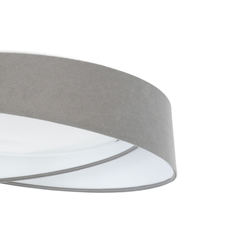LED stmievateľné stropné svietidlo SMART GALAXY MODERN LED/24W/230V 3000–6500K priemer 55 cm sivá/biela + diaľkové ovládanie
