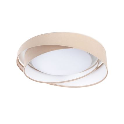 LED stmievateľné stropné svietidlo SMART GALAXY MODERN LED/24W/230V 3000-6500K pr. 55 cm béžová/biela + diaľkové ovládanie