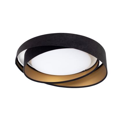 LED Stlmiteľné stropné svietidlo SMART GALAXY MODERN LED/24W/230V 3000-6500K pr. 55 cm čierna/zlatá + diaľkové ovládanie