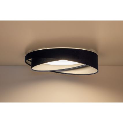LED stmievateľné stropné svietidlo SMART GALAXY MODERN LED/24W/230V 3000-6500K pr. 55 cm modré/strieborné + diaľkové ovládanie
