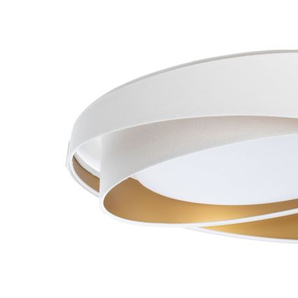 LED Stmievateľné stropné svietidlo SMART GALAXY MODERN LED/24W/230V 3000-6500K priemer 55 cm biela/zlatá + diaľkové ovládanie