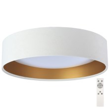 LED Stmievateľné stropné svietidlo SMART GALAXY LED/24W/230V pr. 44 cm biela/zlatá 3000-6500K + diaľkové ovládanie