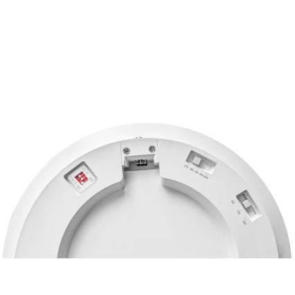 LED stmievateľné stropné svietidlo s pohybovým a súmrakovým senzorom LED/6/12/18W/230V pr. 23 cm