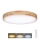 LED Stmievateľné stropné svietidlo SOLID OAK LED/60W/230V 3000-6500K dub pr. 51 cm + diaľkové ovládanie