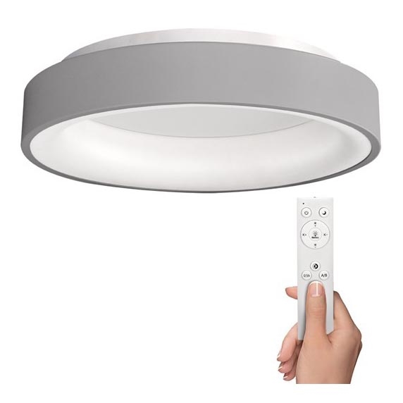 LED Stmievateľné stropné svietidlo TREVISO LED/48W/230V + diaľkové ovládanie