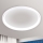 LED Stmievateľné stropné svietidlo VENUS LED/85W/230V pr. 81 cm biela
