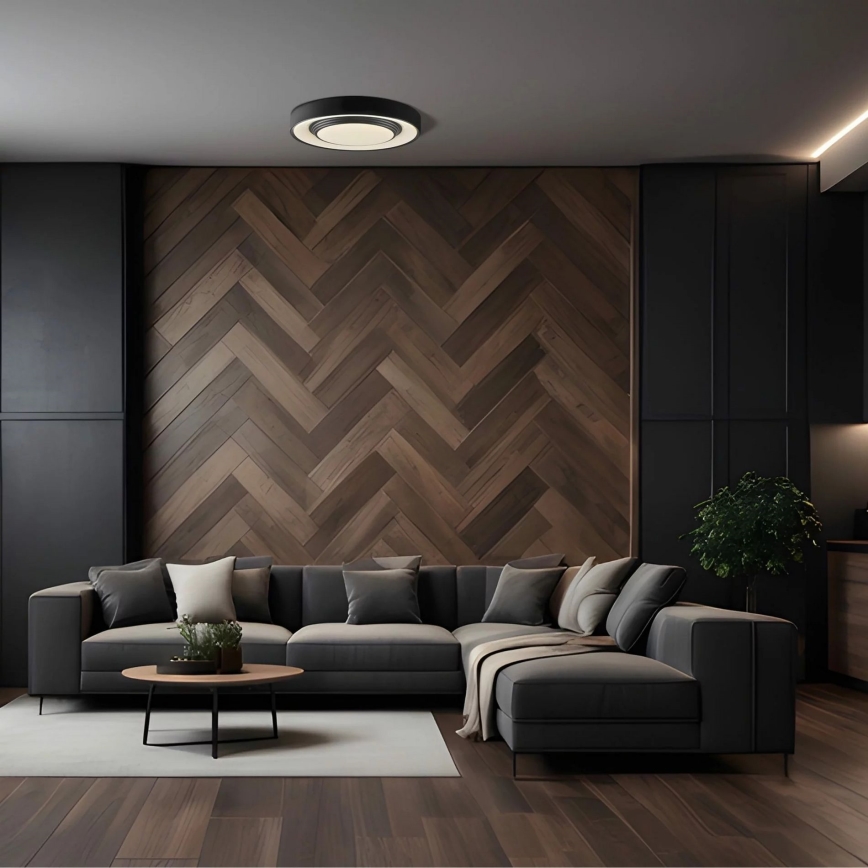 LED Stmievateľné kúpeľňové stropné svietidlo ZYGMUNT LED/48W/230V pr. 38,5 cm 3000-6000K IP44 + diaľkové ovládanie