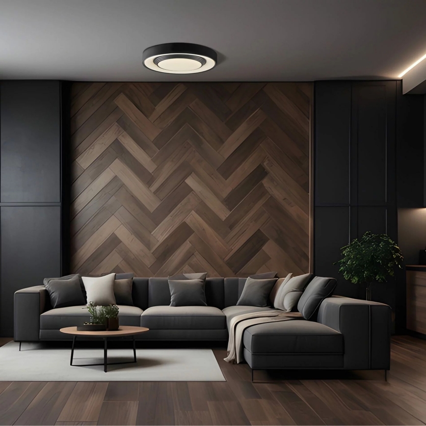 LED Stmievateľné kúpeľňové stropné svietidlo ZYGMUNT LED/72W/230V pr. 48,5 cm 3000-6000K IP44 + diaľkové ovládanie