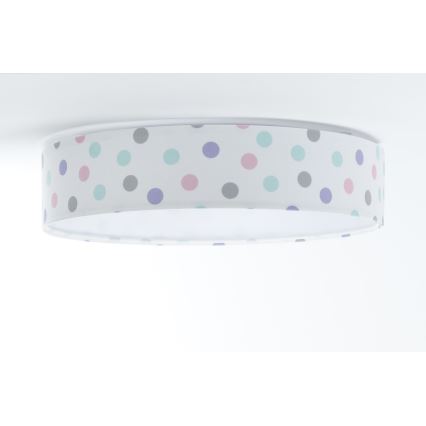 LED Stmievateľné detské stropné svietidlo SMART GALAXY KIDS LED/24W/230V 3000-6500K bodky pestrofarebná + diaľkové ovládanie