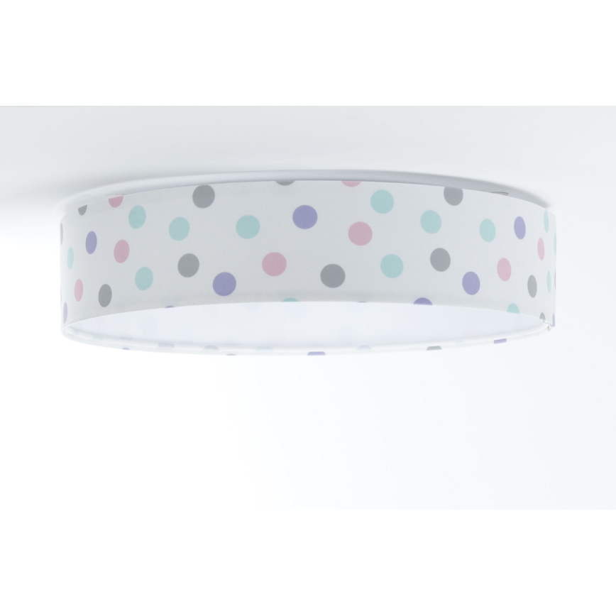 LED Stmievateľné detské stropné svietidlo SMART GALAXY KIDS LED/24W/230V 3000-6500K bodky pestrofarebná + diaľkové ovládanie