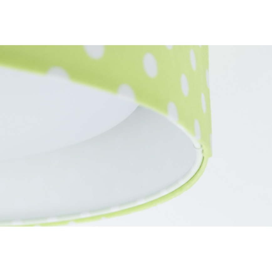 LED Stmievateľné detské stropné svietidlo SMART GALAXY KIDS LED/24W/230V 3000-6500K bodky zelená/biela + diaľkové ovládanie