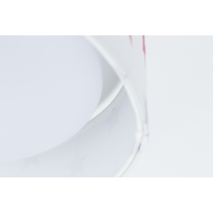 LED Stmievateľné detské stropné svietidlo SMART GALAXY KIDS LED/24W/230V 3000-6500K hviezdičky biela/ružová/šedá + diaľkové ovládanie