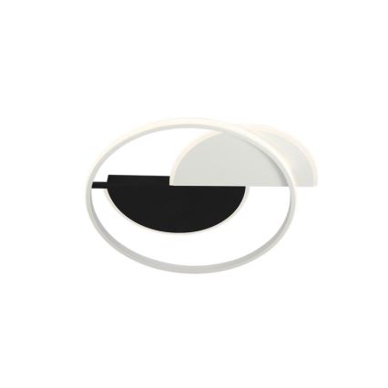LED Stmievateľné stropné svietidlo LED/70W/230V 3000-6500K biela/čierna + diaľkové ovládanie
