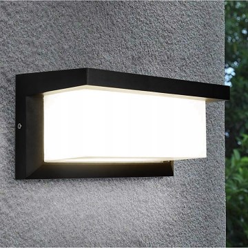 LED stmievateľné vonkajšie nástenné svietidlo NEELY 1xE27/W/230V 2700-6500K IP54 čierne