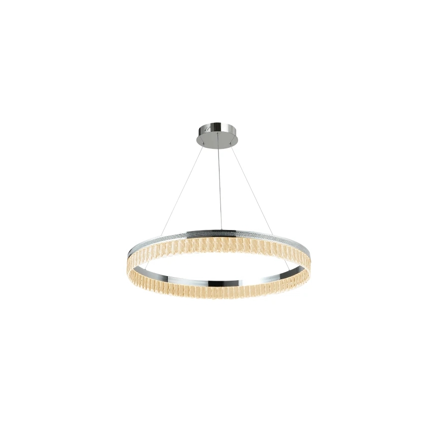 LED stmievateľný krištáľový luster na lanku THALIA LED/55W/230V 3000-6000K priemer 80 cm + diaľkové ovládanie
