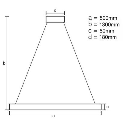 LED Stmievateľný krištáľový luster na lanku LED/50W/230V 3000-6500K + diaľkové ovládanie