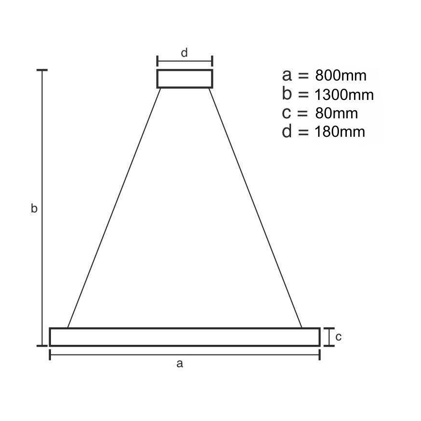 LED Stmievateľný krištáľový luster na lanku LED/50W/230V 3000-6500K + diaľkové ovládanie