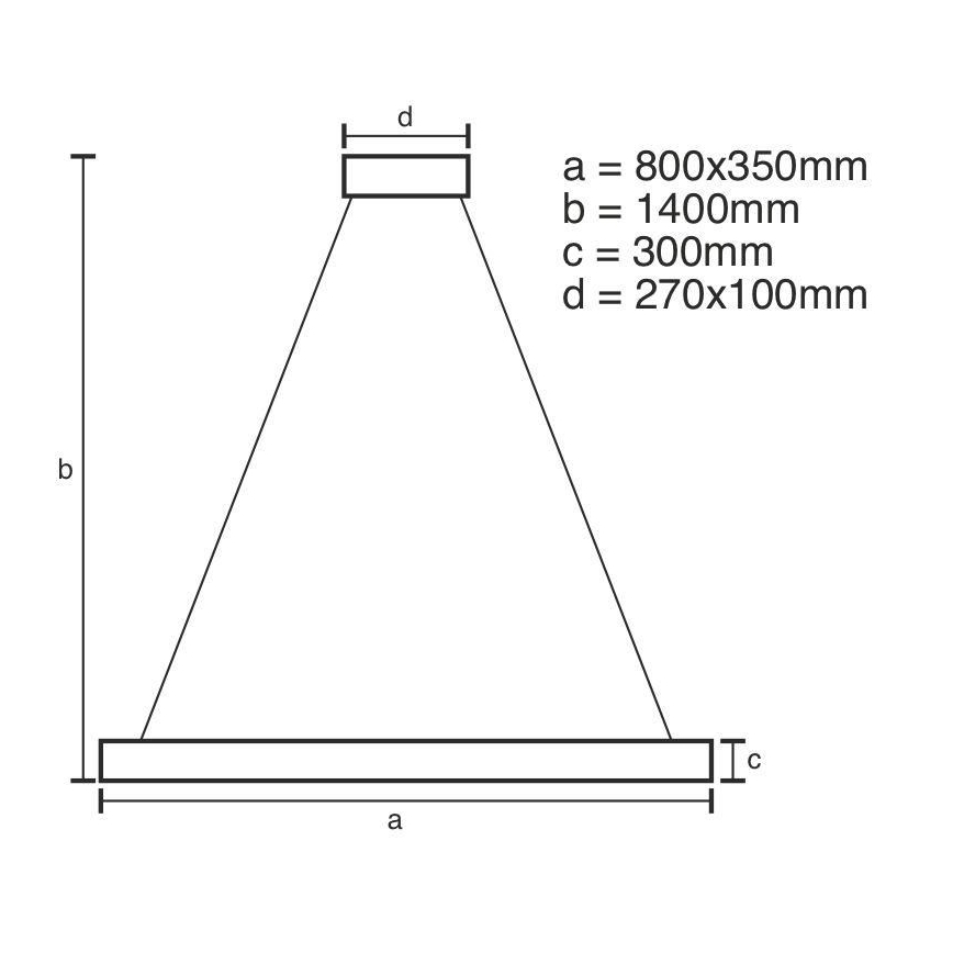 LED Stmievateľný krištáľový luster na lanku LED/90W/230V 3000-6500K + diaľkové ovládanie