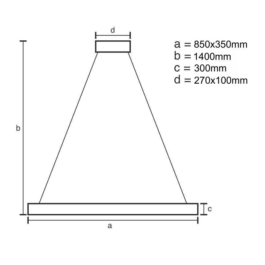 LED Stmievateľný krištáľový luster na lanku LED/90W/230V 3000-6500K + diaľkové ovládanie