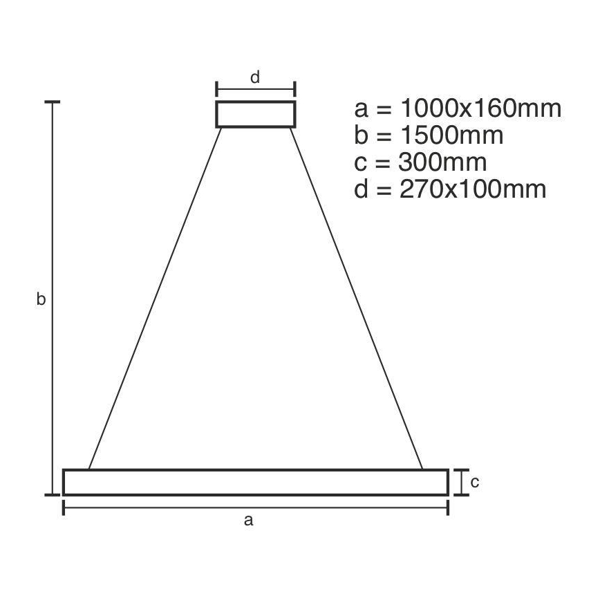 LED Stmievateľný krištáľový luster na lanku LED/95W/230V 3000-6500K + diaľkové ovládanie