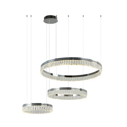 LED Stmievaný krištáľový luster na lanku THALIA LED/120W/230V 3000-6000K + diaľkové ovládanie
