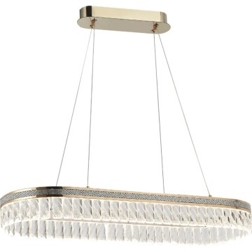 LED stmievateľný krištáľový luster na lanku THALIA LED/50W/230V 3000-6000K + diaľkové ovládanie