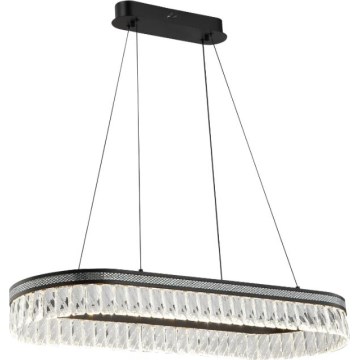 LED Stmievateľný krištáľový luster na lanku THALIA LED/50W/230V 3000-6000K + diaľkové ovládanie